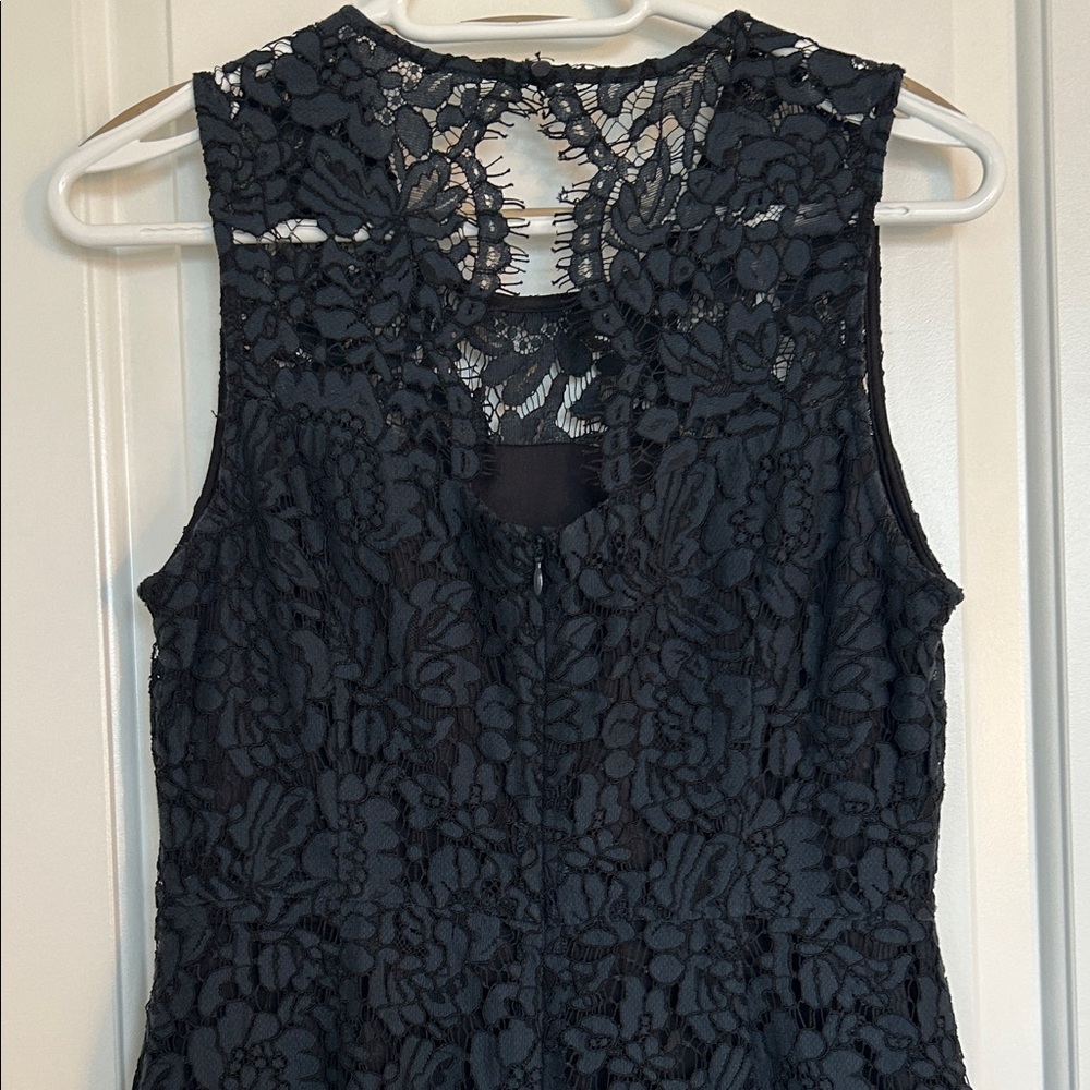Banana Republic Navy Lace Midi Dress - Picture 7 of 11